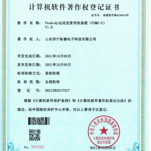 Peabody運動發(fā)育評估系統(tǒng)(PDMS-2)軟件著作權